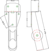Davier ouvert Inox GM Pike'n Bass