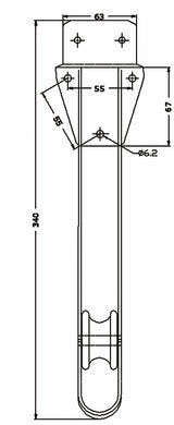 Davier Long Inox Pike'n Bass