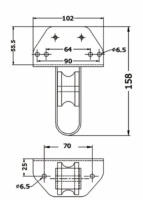 Davier Court Inox Pike'n Bass