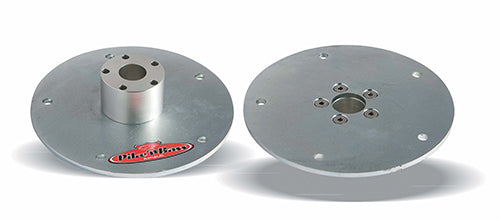 Platine basse ronde pour pied de siège