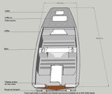 Pack n°1 barque Silurine 4 m Bass Boat