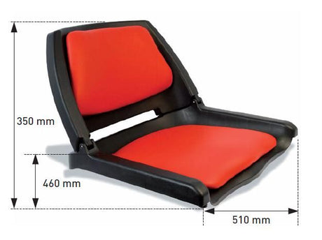 Siège confort simple pour toute barque