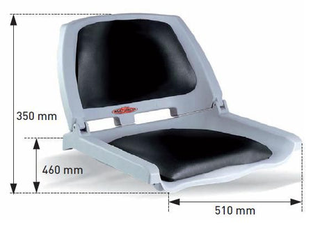 Siège confort simple pour toute barque