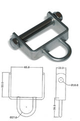 Anneau de fixation barque Pike'n Bass 65