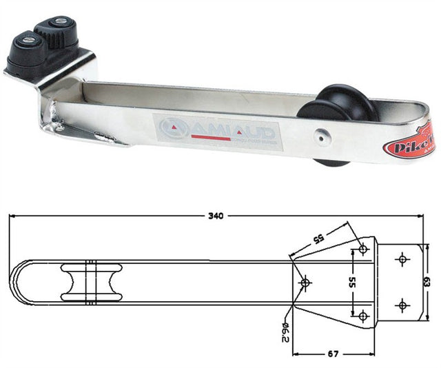 Davier Long Inox Pike'n Bass