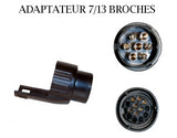 Adaptateur 13 broches en 7 broches