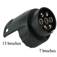 Adaptateur 13 broches en 7 broches