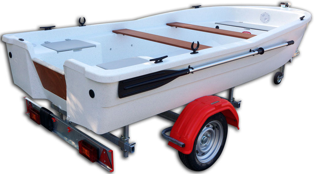 Barque Aquasilure 380 + remorque Grand Tourisme