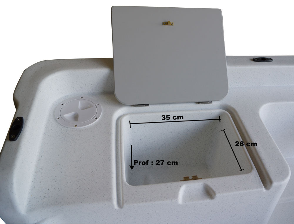 Barque Aquasilure 380 + remorque Grand Tourisme