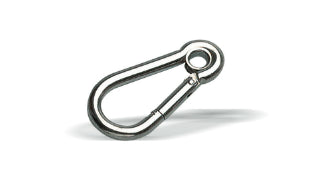 Mousqueton Pompier oeil 7 mm