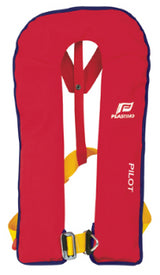 Gilet Gonflable Pilot AVEC harnais hydrostatique 275 N ROUGE