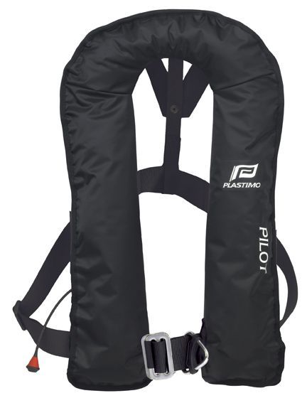 Gilet Gonflable Pilot AVEC harnais hydrostatique 275 N NOIR