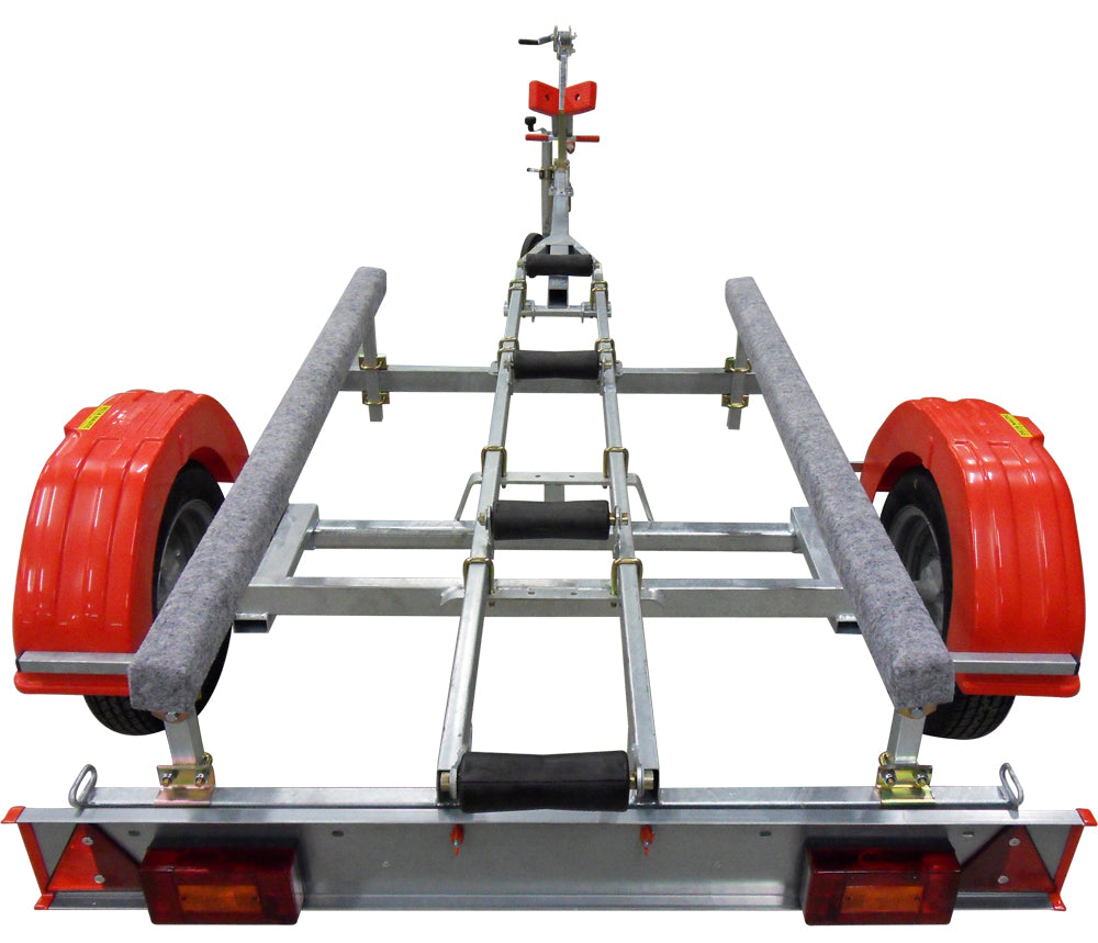 Remorque Nautic Plus pour barque Rigiflex Aquapêche 300