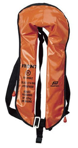 Gilet Gonflable SOLAS PVC Orange EASY CLEAN