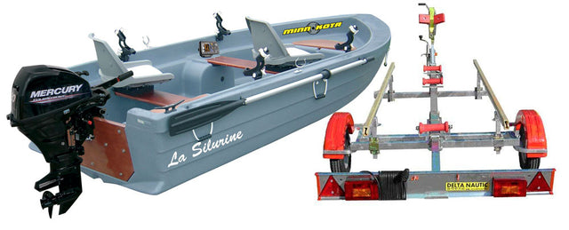 Silurine Sport 373 et remorque GT