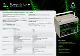 Batterie lithium 12V 100AH Powerbrick