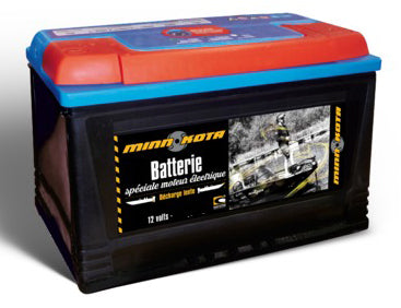 Batterie 12V 80A décharge lente Minn Kota