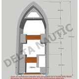 Bass Boat Silurine Sport 3m73 Blacky avec options personnalisables
