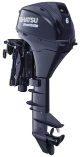 Moteur Tohatsu 6cv 4 temps bicylindres pour barque Rigiflex Cap 370 Console