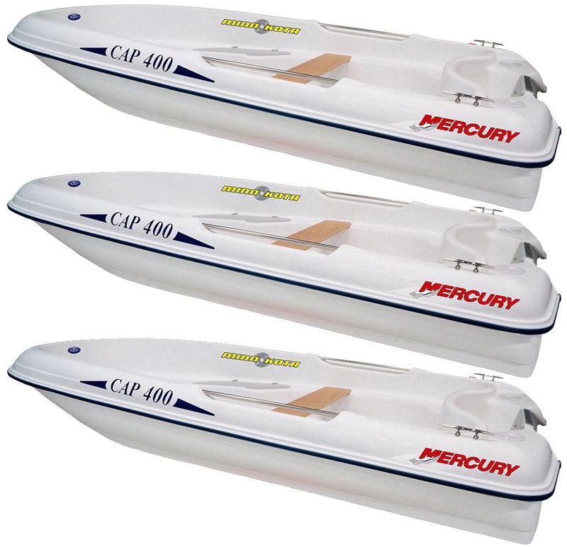 Lot de 3 bateaux Rigiflex Cap 400 Standard