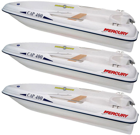 Lot de 3 bateaux Rigiflex Cap 400 Standard