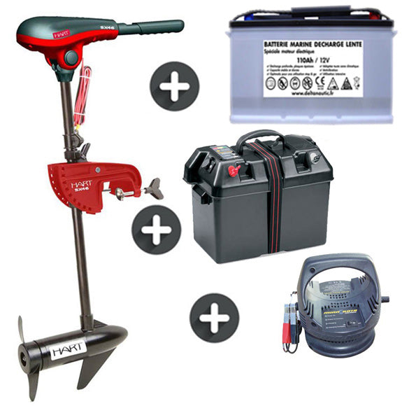 Pack Hart SX 46 lbs 12V 91cm Power center Luxe