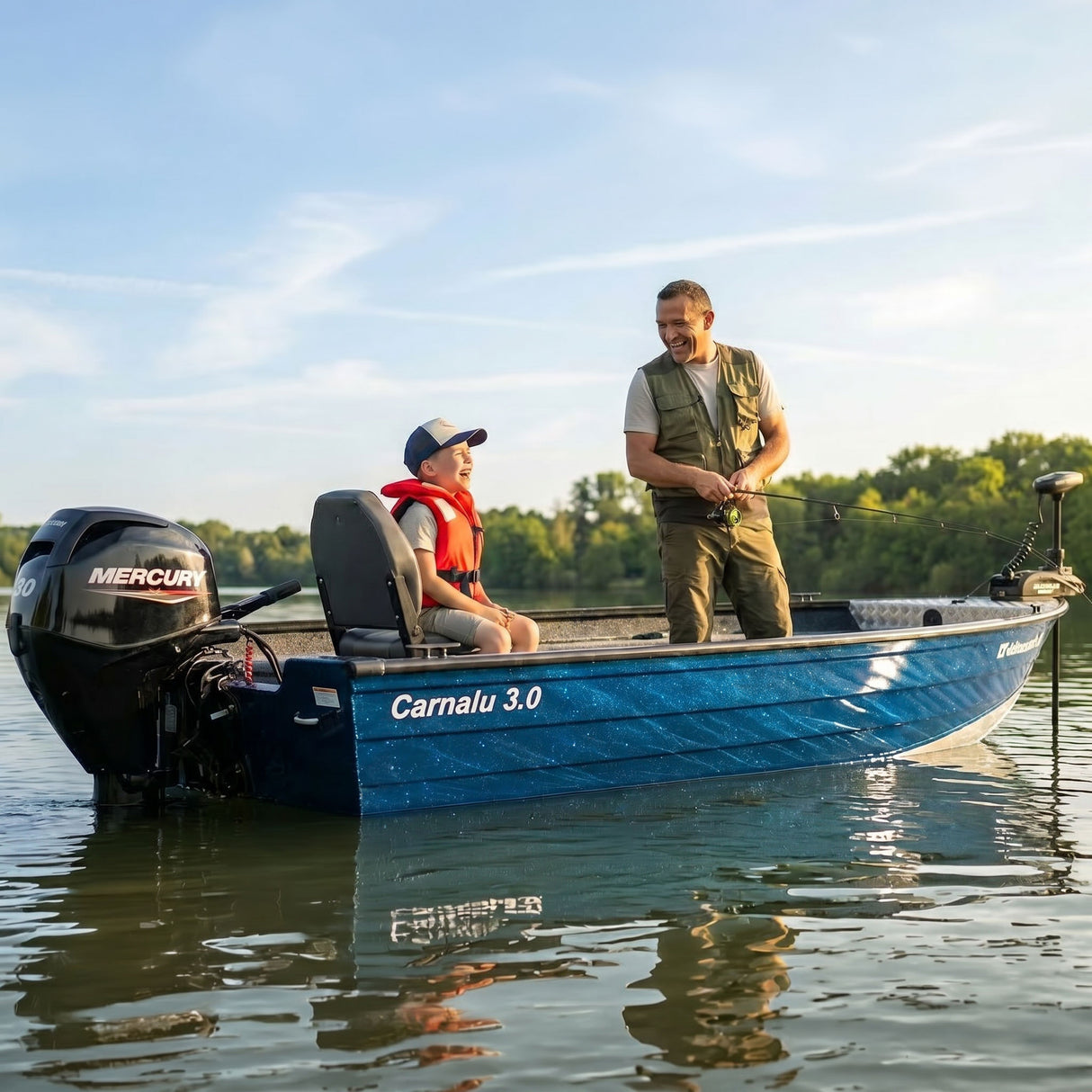 Barque Bass Boat aluminium 420 Carnalu 3.0