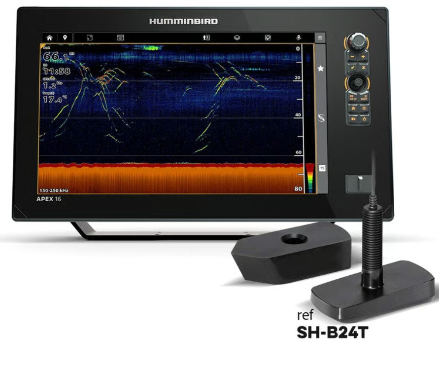 Combine-sondeur-GPS-Humminbird-Apex-16-XD-TP