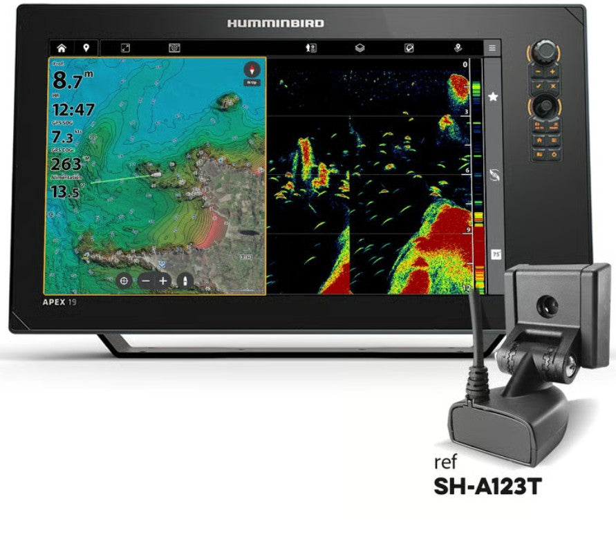 Combine-sondeur-GPS-Humminbird-Apex-19-DS-TA