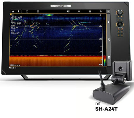 Combine-sondeur-GPS-Humminbird-Apex-19-XD-TA