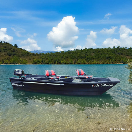 Pack Silurine 400 Black Fish + Mercury 6CV 4T et remorque Nautic Plus