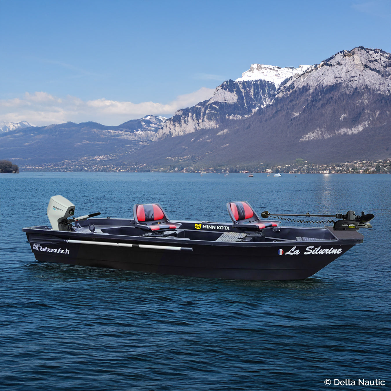 Pack Silurine 400 Black Fish + Moteur Avator 7.5e + Remorque GT + Moteur Terrova 55 Lbs GPS