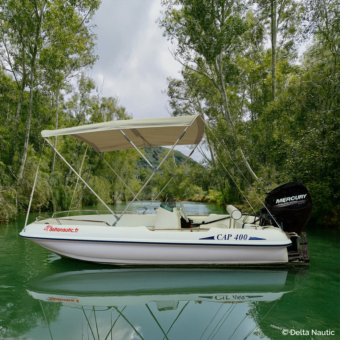 Barque Rigiflex Cap 400 Console ; Delta Nautic