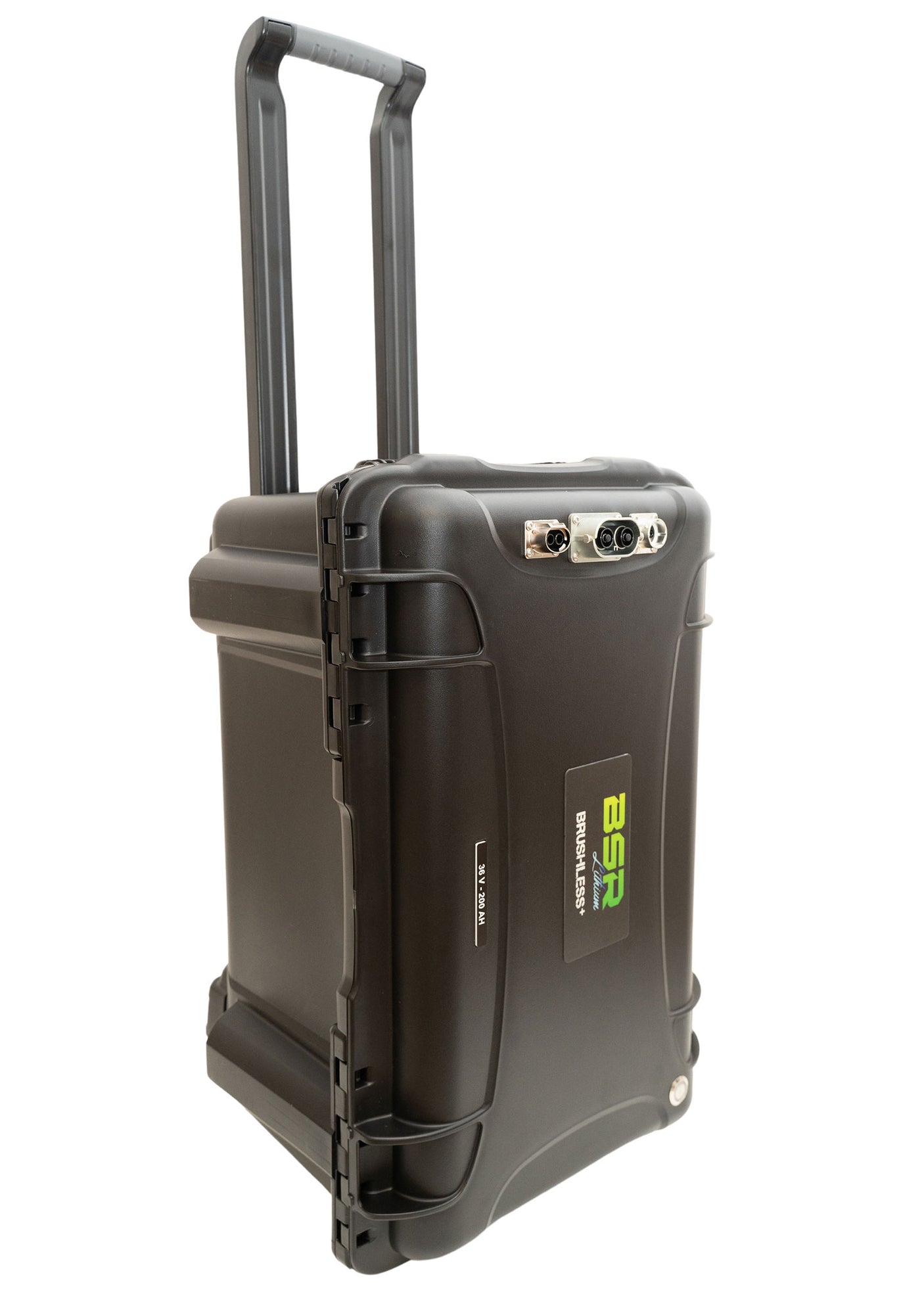 Valise Batterie Lithium BSR Lifepo4 Brushless+ 200Ah 36V + sortie régulée + chargeur offert