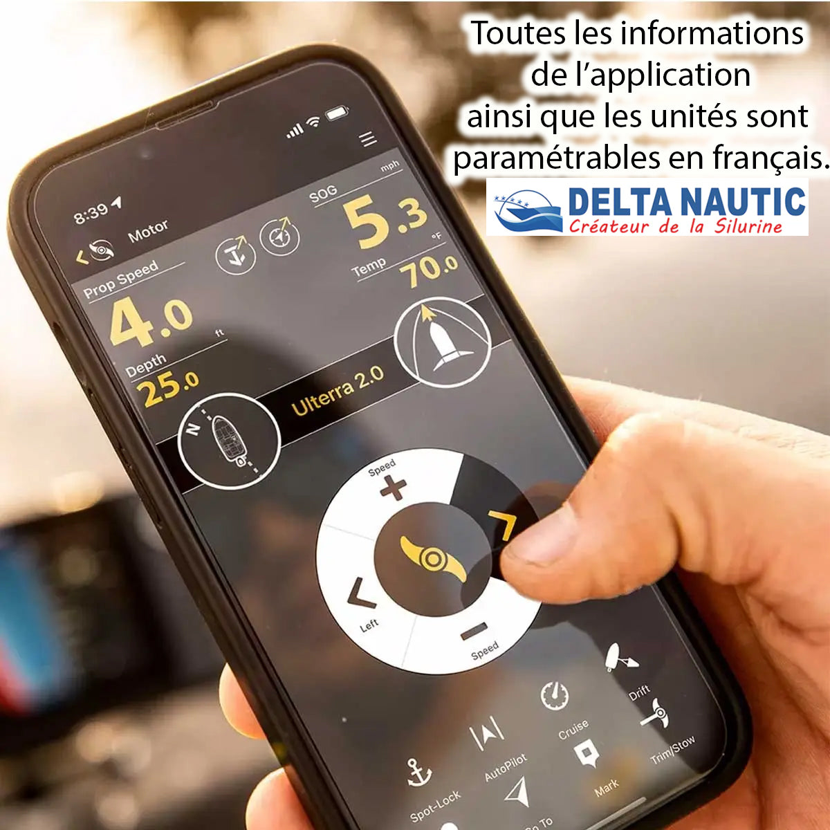 Application du moteur Electrique spécial barque de peche et bass boat Minn Kota Ulterra Quest Avec Sonde MSI+