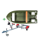 Barque Aquapêche 370 standard et remorque Nautic Plus