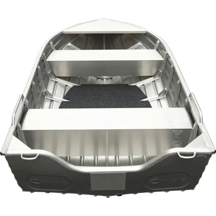 Barque aluminium Kimple Hunter 395 – Barque Alu Robuste et Stable pour la Pêche
