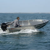 Barque alu Kimple Hunter 395M – Bass Boat pêche carnassier