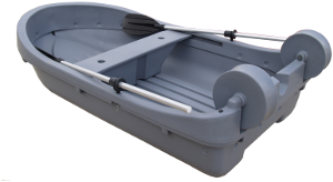 Barque de pêche Fun Yak Caurie 2m grise