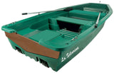 barque de peche Silurine 4m verte