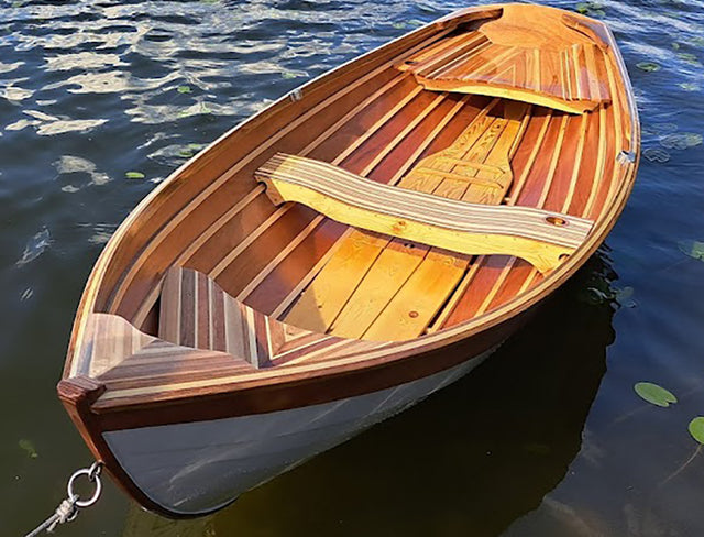 Barque en Bois Bella 420 avec rames