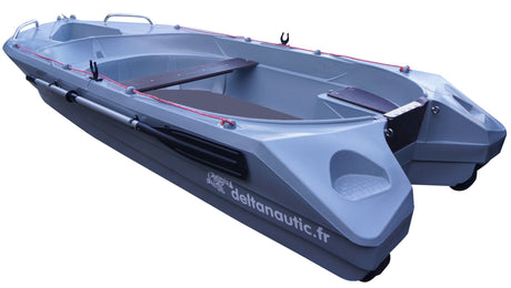 Barque Falco 360 Titanium avec plancher exclusivité Delta Nautic