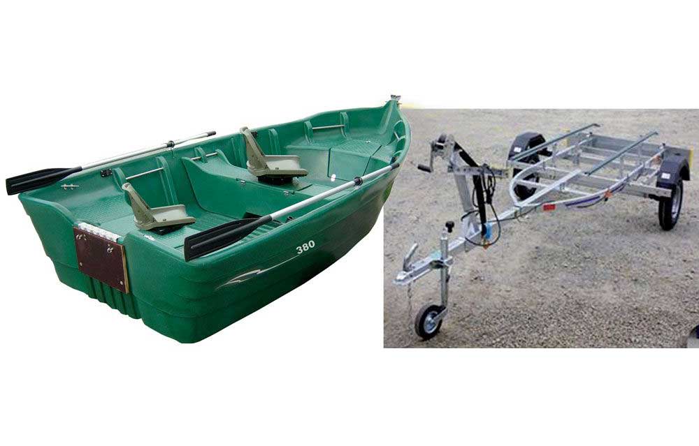 Ria 380 et remorque complète spéciale Ria 380