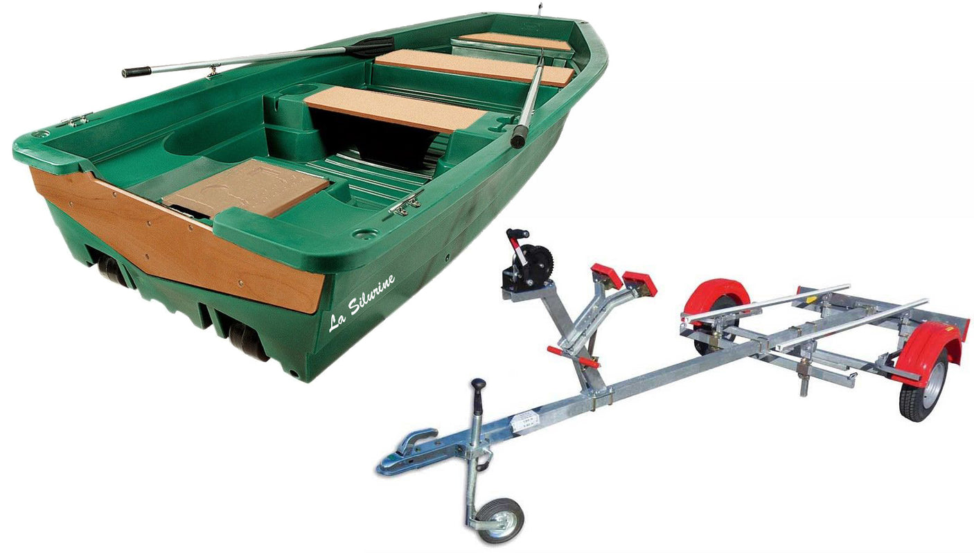 Silurine 4m et remorque complète Nautic Plus