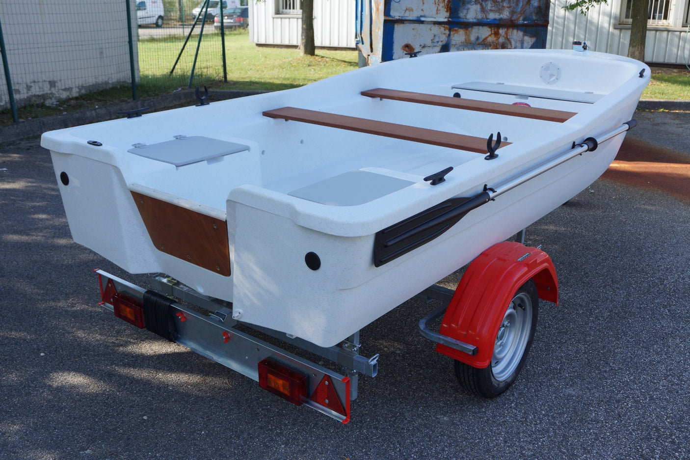 Pack d'exposition Barque Aquasilure 380 + Remorque GT