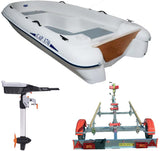 Bateau Rigiflex Cap 370 avec moteur Torqeedo Travel S et remorque GT