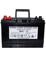 Batterie 80A 12V Moteur électrique