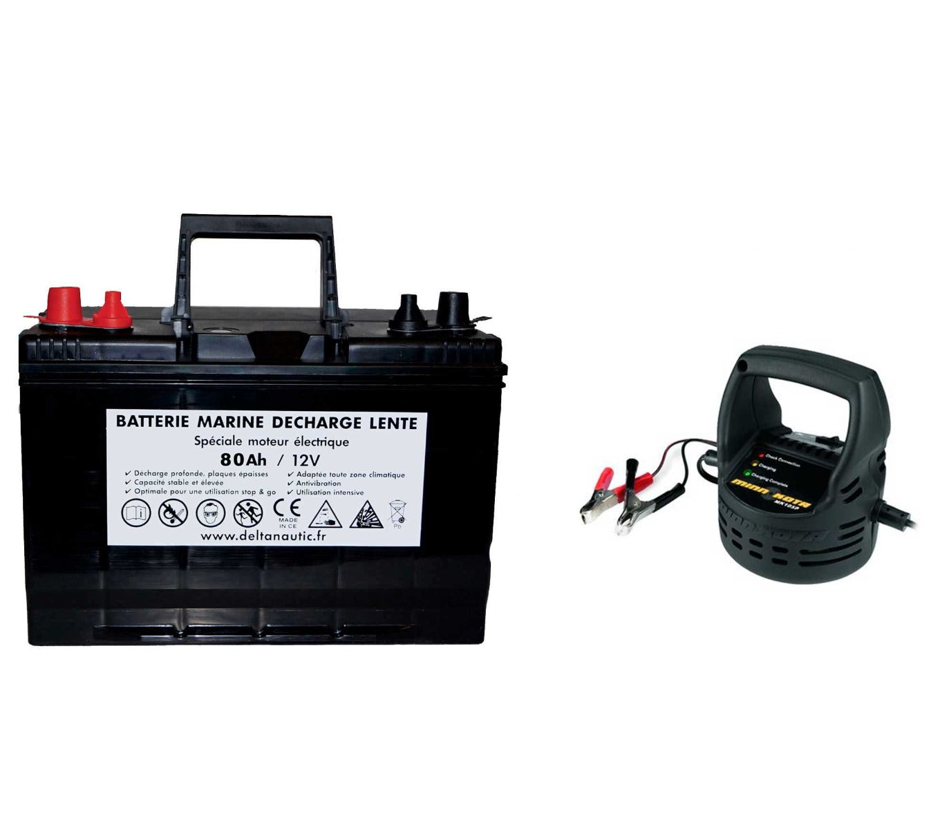 Pack batterie + chargeur