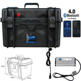 Valise Batterie Lithium LiFePO4 Delta Nautic 150Ah 12V avec sortie régulée + chargeur offert (Copie)