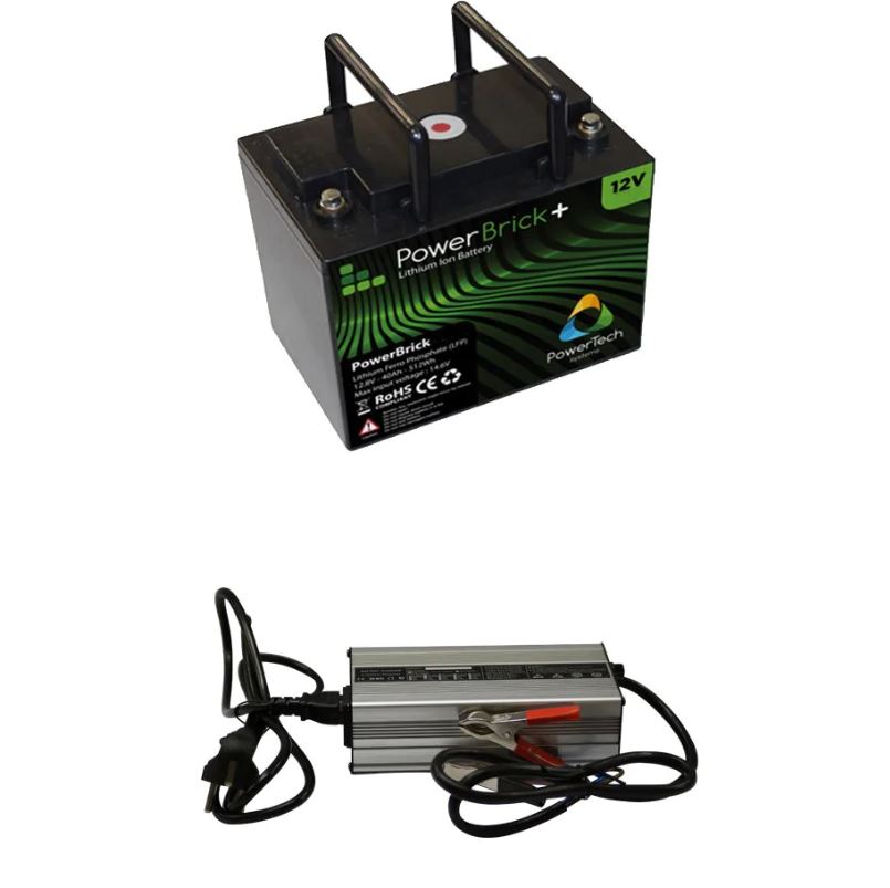 Pack batterie lithium Powerbrick + chargeur
